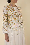 HONEY HIVE PRINT ABAYA - RTW