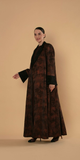 Luxe Rust Open Abaya