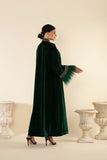 COUTURE VELVET IN EMERALD GEEN - RTW