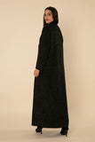 STARDUST WEAVE: BLACK TWEED COAT