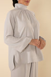 READY TO WEAR FRONT DETAIL SET IN GREY